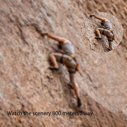 Monocular 80X100 Portable Zoom HD Telescope Long Distance Mini Powerful Telescope for Hunting Sports Outdoor Camping Travel